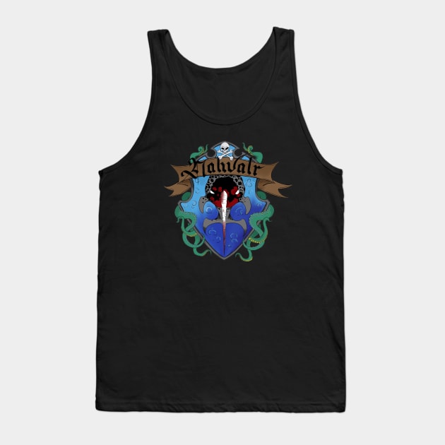 GeeklyCon House Banner - Nahvalr Tank Top by BeardedClefable